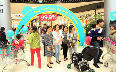 SỰ KIỆN THỬ THÁCH 99.9% KHÔ THOÁNG CÙNG PAMPERS BABY DRY